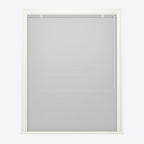 Perforated Silver Venetian Blinds - Zen Shades