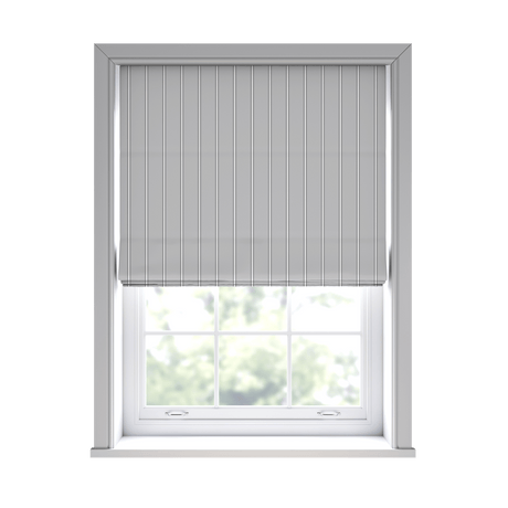 Pinnacle Slate Roman Blinds - Zen Shades