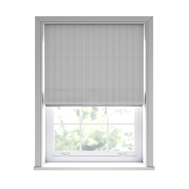 Pinnacle Slate Roman Blinds - Zen Shades