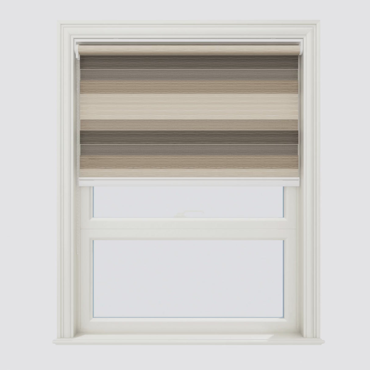 TriTone Timber Cream Day & Night Blinds