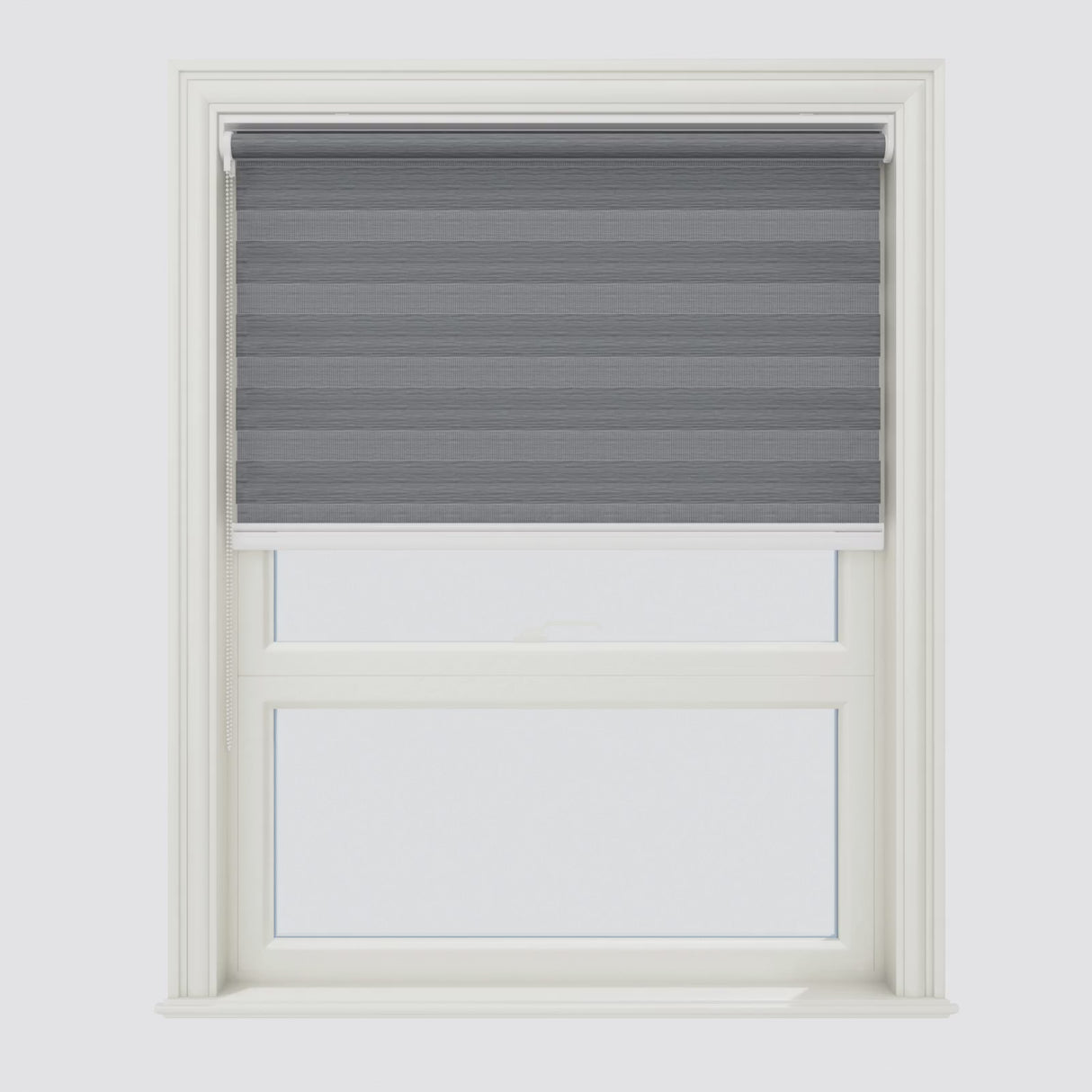 Allure Steeple Gray Day & Night Blinds