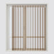 Stripe Bronze Brown Day & Night Vertical Sheer 40cm