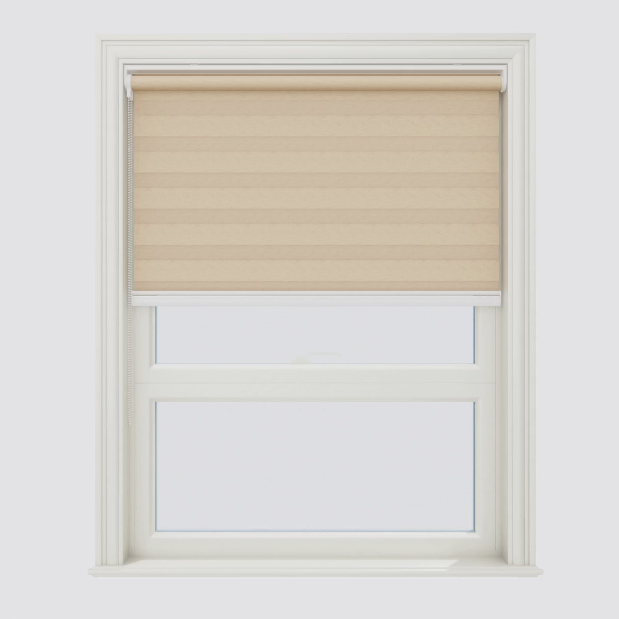 Linen Biscuit Beige Day & Night Blinds