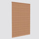 Silhouette Peach Bloom Roman Blinds