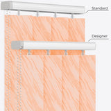 Ray Caramel Cream Vertical Blinds - Zen Shades