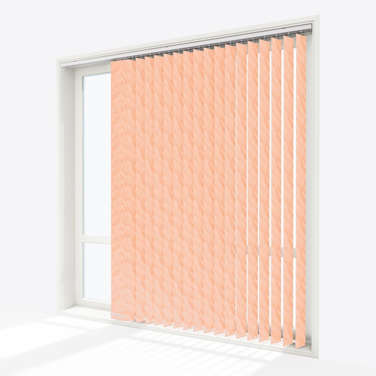 Ray Caramel Cream Vertical Blinds - Zen Shades