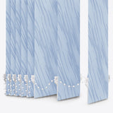 Ray Celestial Blue Vertical Blinds Replacement Slats - Zen Shades