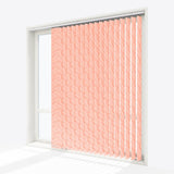 Ray Coral Pink Vertical Blinds - Zen Shades