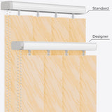 Ray Macadamia Beige Vertical Blinds - Zen Shades