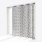 Ray Quiet Grey Vertical Blinds Replacement Slats - Zen Shades