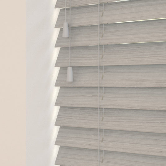 Revera Real Wooden Blinds With Tapes - Zen Shades