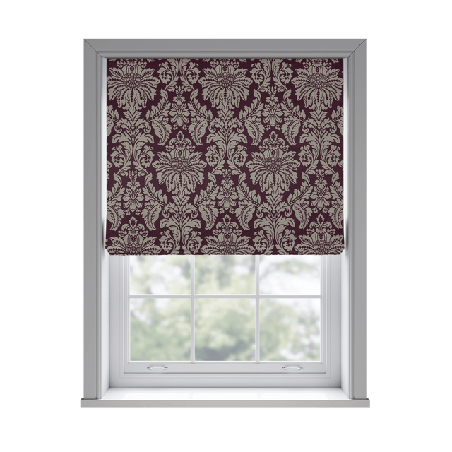 Riva Berry Roman Blinds - Zen Shades