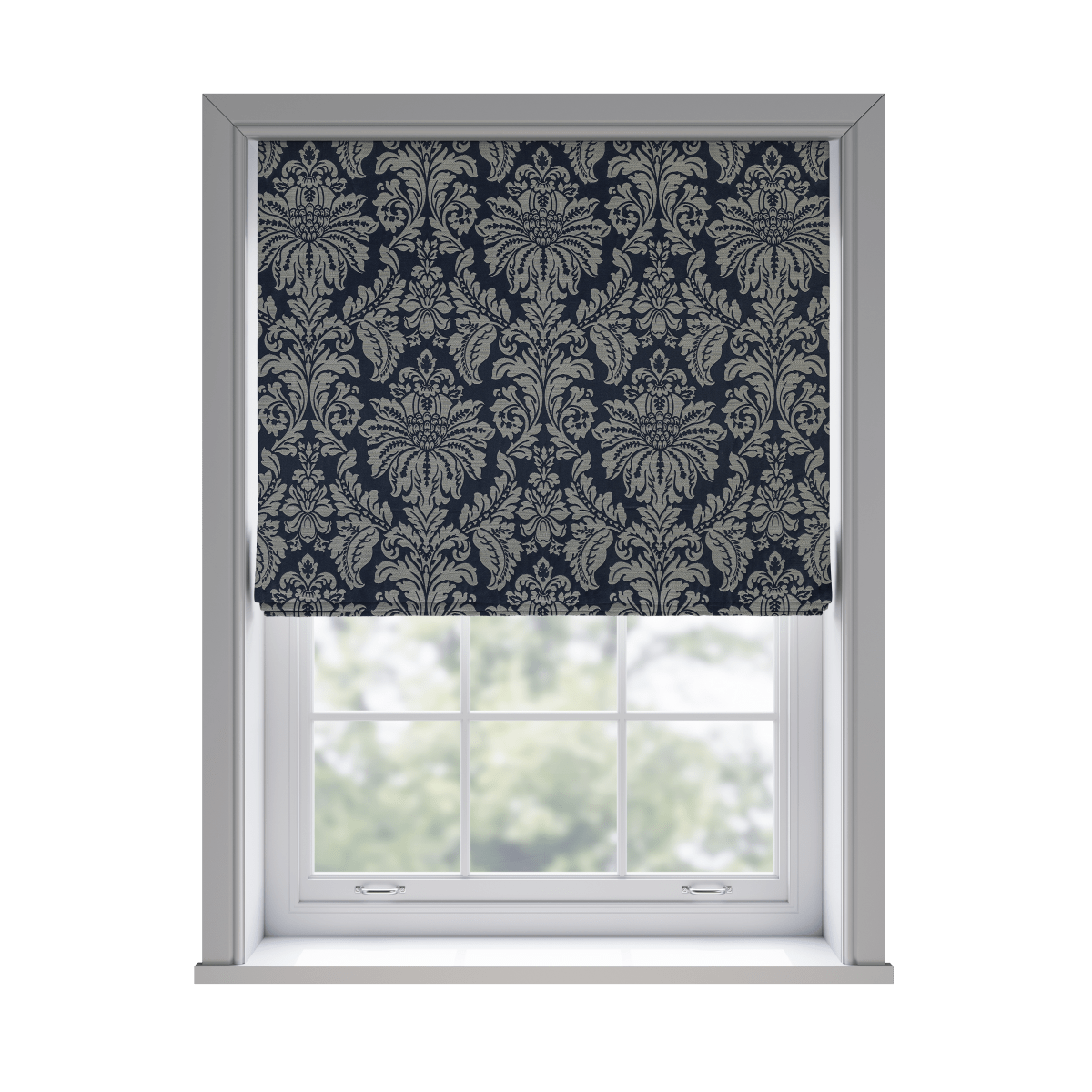 Riva Ink Roman Blinds - Zen Shades