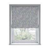 Rumour Aqua Roman Blinds - Zen Shades