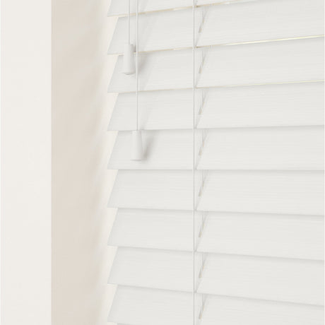 Serene Fine Grain Faux Wood Blinds - Zen Shades