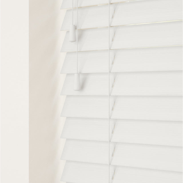 Serene Fine Grain Faux Wood Blinds - Zen Shades