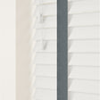 Serene Fine Grain Faux Wood Blinds With Slate Tapes - Zen Shades