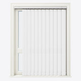 Solo Brilliant White Vertical Blinds Replacement Slats - Zen Shades