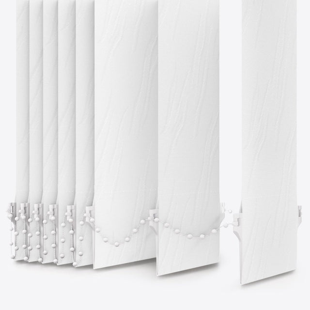 Solo Brilliant White Vertical Blinds Replacement Slats - Zen Shades