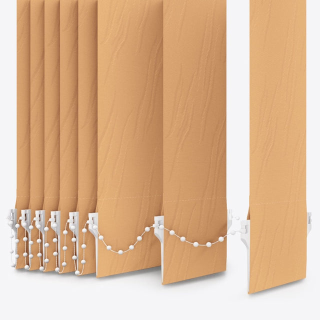 Solo Candle Yellow Vertical Blinds Replacement Slats - Zen Shades