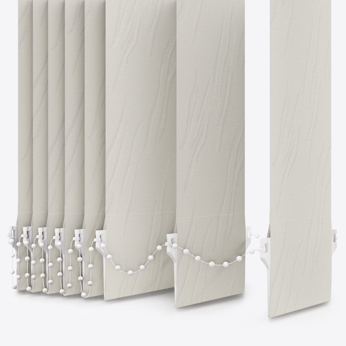 Solo Pelican Vertical Blinds - Zen Shades