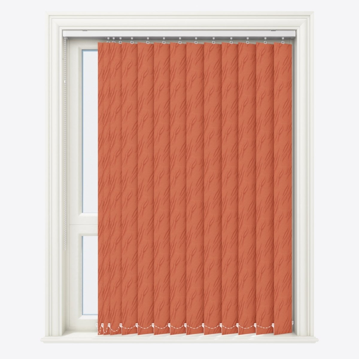 Solo Salmon Pink Vertical Blinds Replacement Slats - Zen Shades