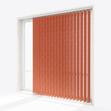 Solo Salmon Pink Vertical Blinds Replacement Slats - Zen Shades