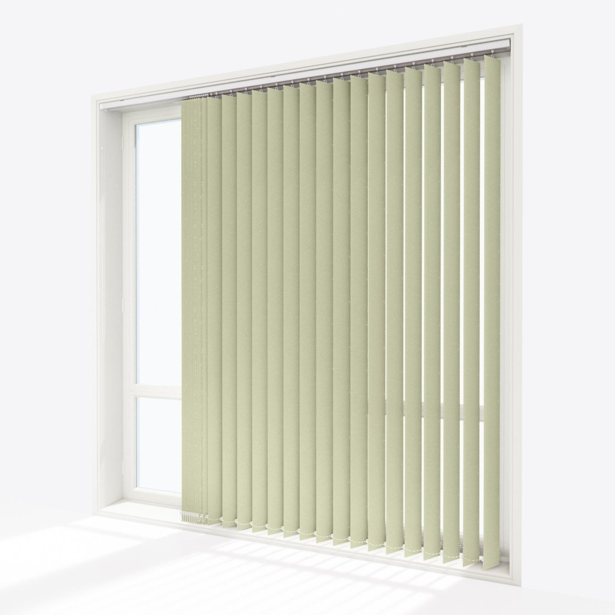 Somerton Jugendstil Green Vertical Blinds - Zen Shades