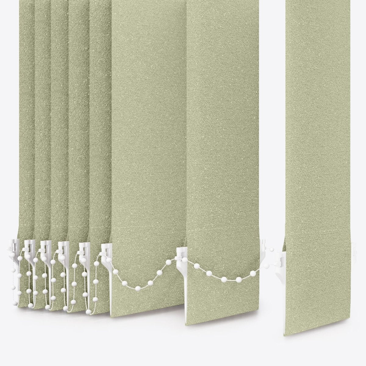 Somerton Jugendstil Green Vertical Blinds - Zen Shades