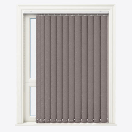 Somerton Steel Grey Vertical Blinds - Zen Shades