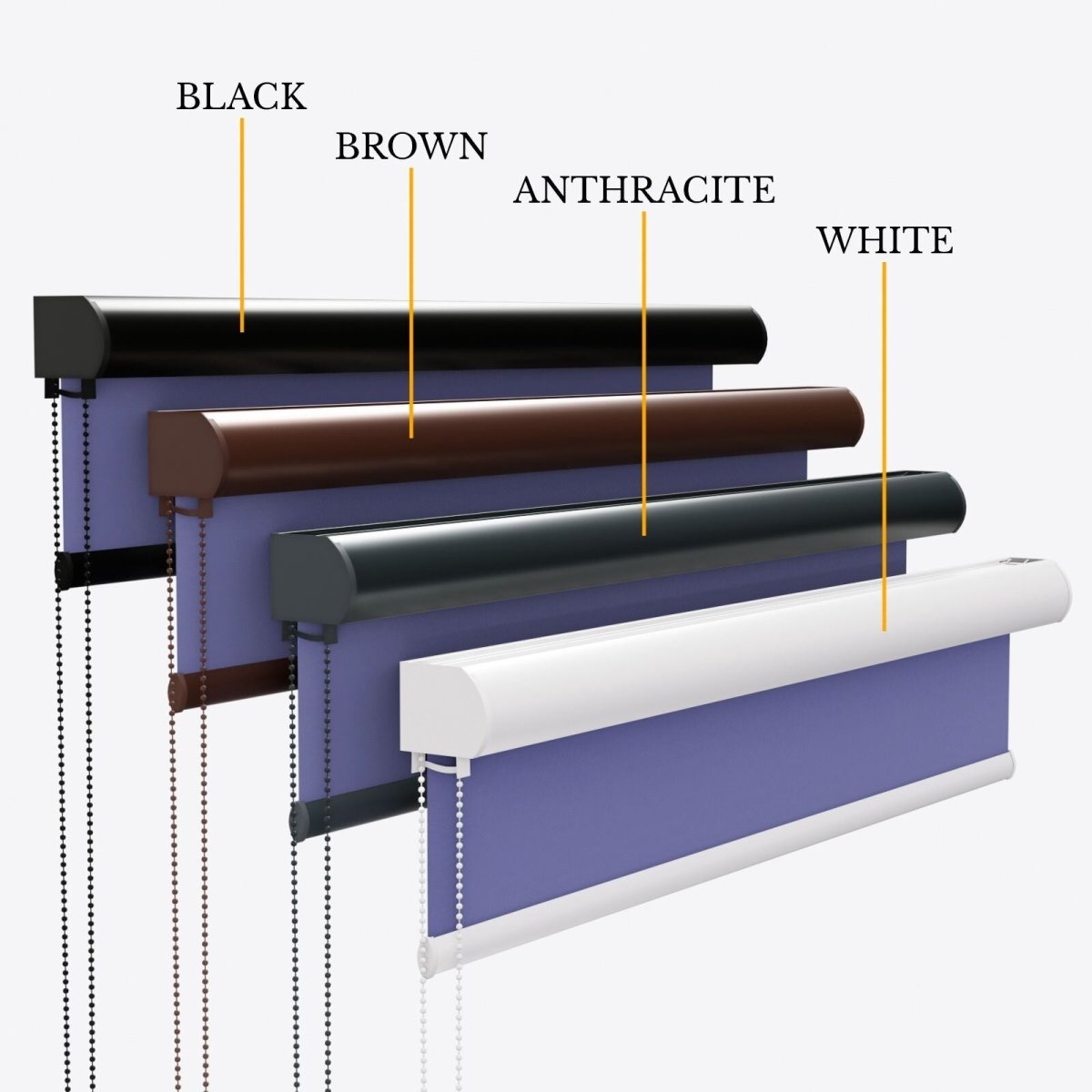 Spirit Lavender Violet Roller Blinds - Zen Shades