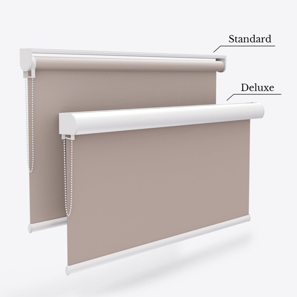 Spirit Light Mahogany Roller Blinds - Zen Shades