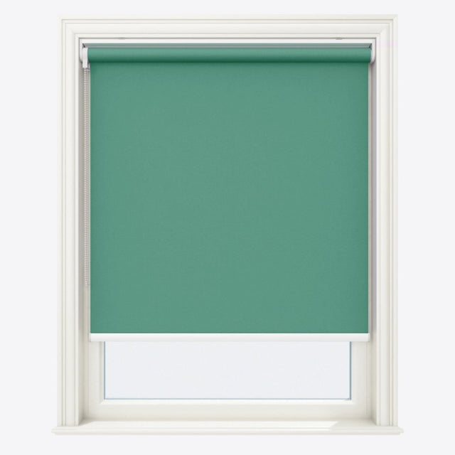 Spirit Malachite Green Roller Blinds - Zen Shades