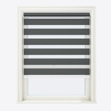 Steeple Gray Blackout Day & Night Blinds - Zen Shades