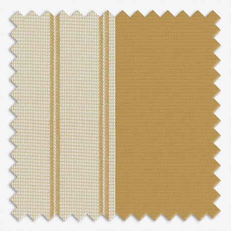 Stripe Honey Mustard Day & Night Vertical Sheer 40cm - Zen Shades