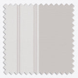 Stripe Matte Grey Day & Night Vertical Sheer 40cm - Zen Shades