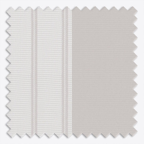 Stripe Matte Grey Day & Night Vertical Sheer 40cm - Zen Shades