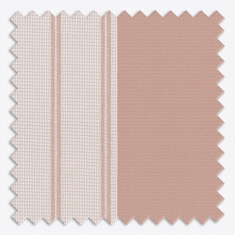 Stripe Mistry Rose Day & Night Vertical Sheer 40cm - Zen Shades