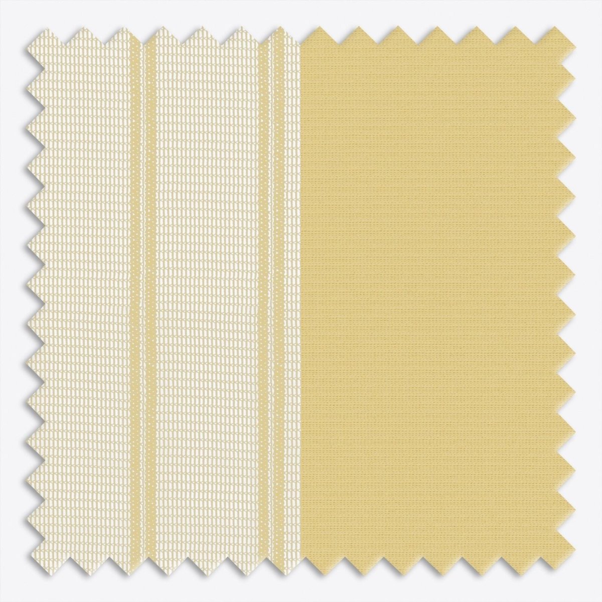 Stripe Moonlight Yellow Day & Night Vertical Sheer 40cm - Zen Shades