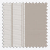 Stripe Oak Brown Day & Night Vertical Sheer 40cm - Zen Shades