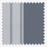 Stripe Ombre Blue Day & Night Vertical Sheer 40cm - Zen Shades