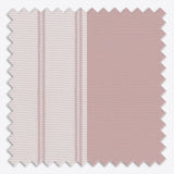 Stripe Pale Mauve Day & Night Vertical Sheer 40cm - Zen Shades