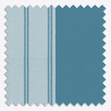 Stripe Storm Blue Day & Night Vertical Sheer 40cm - Zen Shades