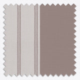 Stripe Umbra Sand Day & Night Vertical Sheer 40cm - Zen Shades