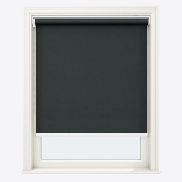 Sunscreen Onyx Black Roller Blinds - Zen Shades