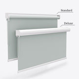 Supreme Mineral Gray Blackout Roller Blinds - Zen Shades