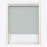 Supreme Mineral Gray Blackout Roller Blinds - Zen Shades