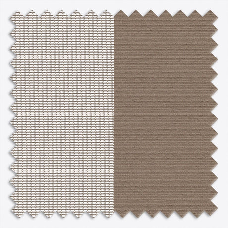 Supreme Moor Oak Grey Day & Night Vertical Sheer 33cm - Zen Shades