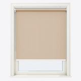 Supreme Pale Khaki Blackout Roller Blinds - Zen Shades