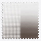 Supreme White & Steel Grey Print Day & Night Vertical Sheer 33cm - Zen Shades